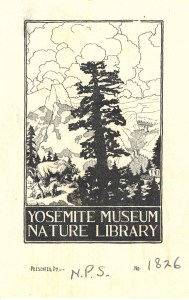Yosemite Museum Nature Library Plate Adjusted